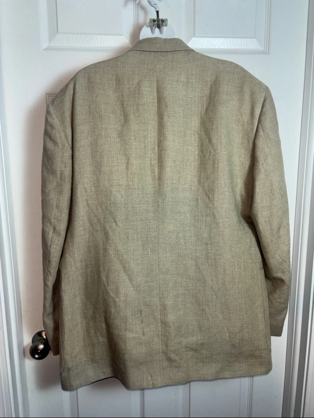 Banana Republic Men’s blazer 100% linen two button Suit Jacket